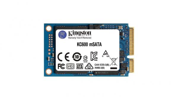 Poistotuote KINGSTON KC600 512GB SATA3 mSATA SSD