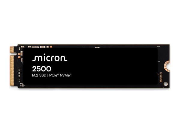 Micron 2500 512GB NVMe M.2 22x80mm SSD