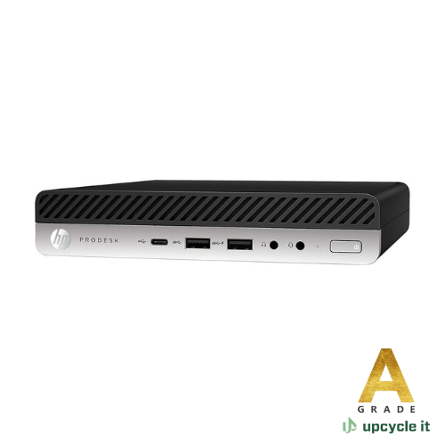 HP EliteDesk 800 G6 Mini i5-10500T 16GB 256GB Intel UHD Graphics 630 Windows 11 Pro 2år Refurbished A-grade