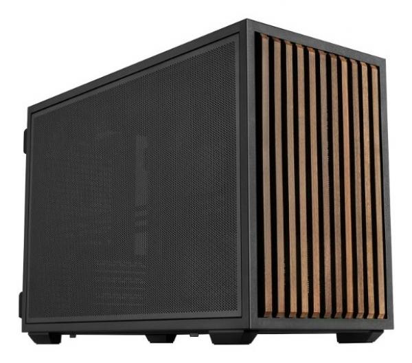 Lian Li DAN Cases B4 Wood Edition, Micro-ATX - Musta