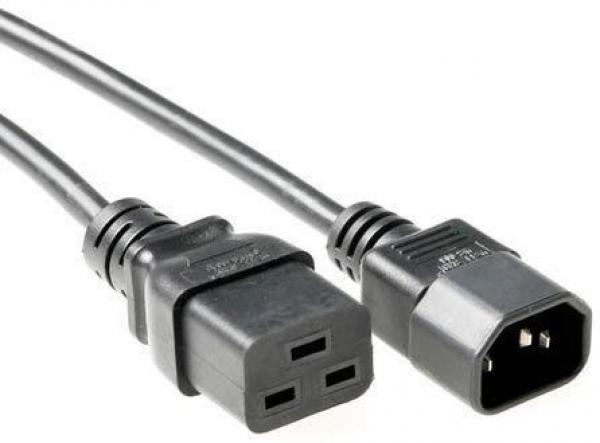 Power Cord C19-C14 2m Black