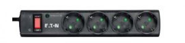 EATON Protection Strip 4 DIN - AC 220-250 V - 2500 watt - lähtöliittimet: 4 - musta