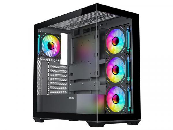 TK:Kone Entry Gamer - RGB Ryzen 5600G, 16GB, 500GB NVME SSD, Integroitu Radeon, Win 11 Home