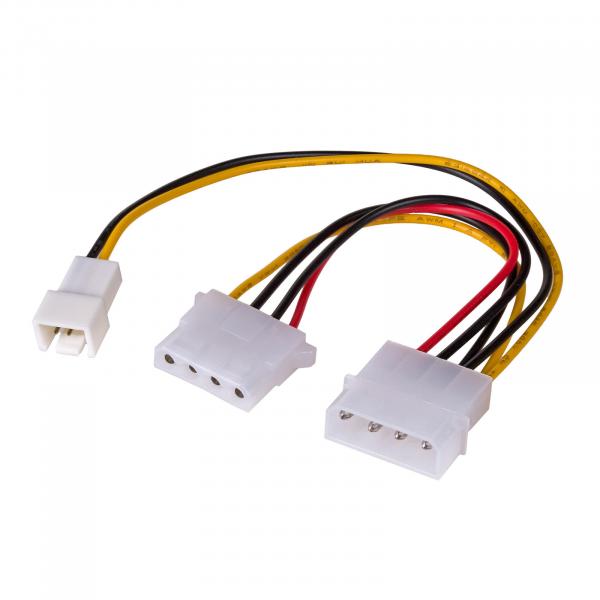 Tuuletinadapteri Molex->3pin tuulettimelle