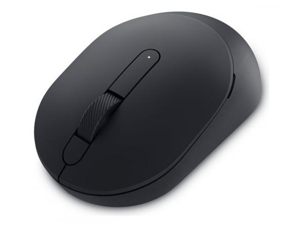 Dell Pro Compact Silent MS355 - Hiiri - oikea- ja vasenkätiselle - optinen LED - 3 painiketta - langaton - 2.4 GHz, Bluetooth 5.1 LE - USB johdoton vastaanotin - musta - sekä 3 years NBD Advance Exchange