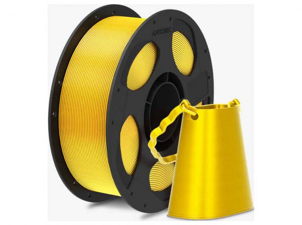 Anycubic PLA Silk Filament 1kg Shiny Gold