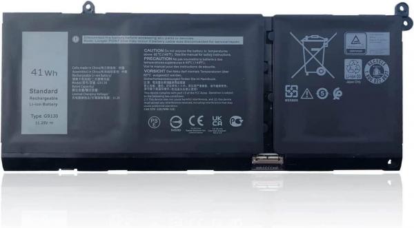 CoreParts Battery for Dell Notebook, Laptop, 37.62Wh Li-Polymer 11.4V 3300mAh, Black