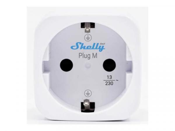 SHELLY Plug M Gen3 White Plug