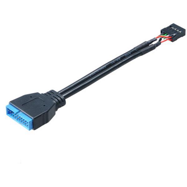 USB 3.0 19-pin uros - USB 2.0 sisäinen adapteri