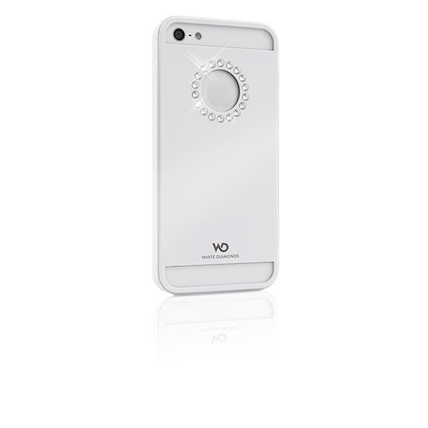 WHITE-DIAMONDS Metal White iPhone5 Flower