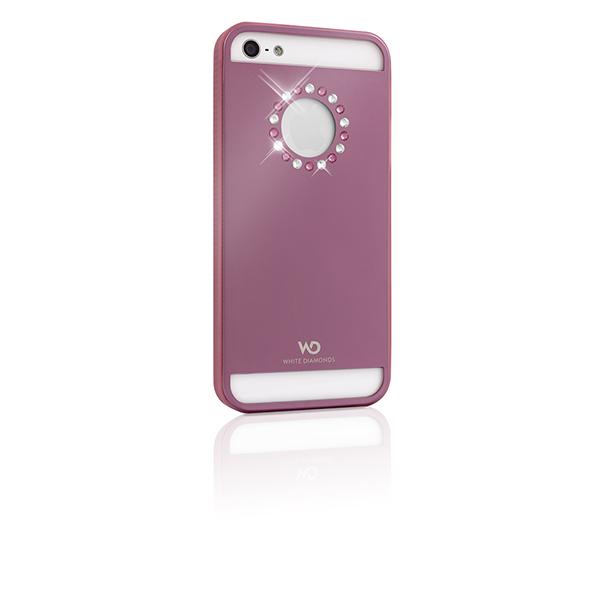 WHITE-DIAMONDS Metal Pink iPhone5 Flower