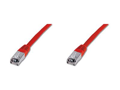 Digitus DK-1641-005/R Patch Cable SSTP/PIMF CAT6 Red 0.5m