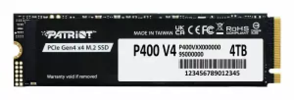 Patriot SSD P400 V4 4TB M.2 PCI Express 4.0 x4 (NVMe)