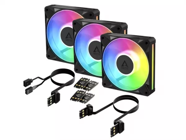 ARCTIC Fan BioniX P12 A-RGB - 12 cm - 3-pack