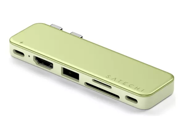 Satechi Snap Hub - Telakointiasema - kannettavalle tietokoneelle - USB-C 3.2 Gen 1 x 2 - HDMI