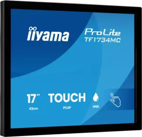 iiyama ProLite TF1734MC-B8X - LED-näyttö - 17 (13.3 katseltava) - avoin kehys - kosketusnäyttö - 1280 x 1024 75 Hz - TN - 350 cd/m² - 10001 - 5 ms - HDMI, VGA, DisplayPort
