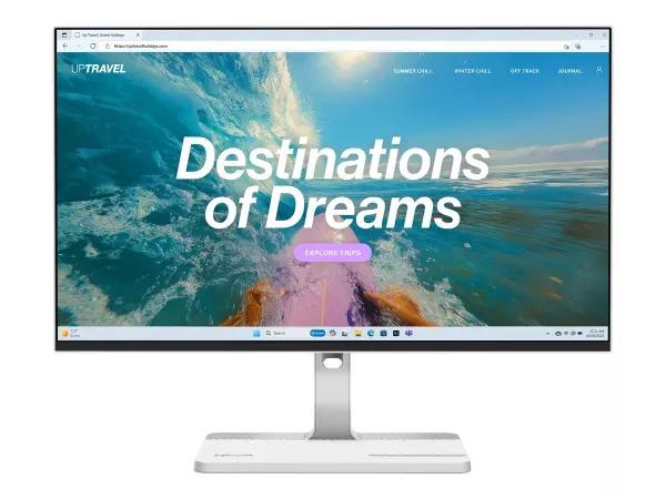 Lenovo L24D-4C Business Monitor - Cloud Grey - 23,8 Full-HD, IPS, 144Hz, 250 Nits, HDMI, USB-C, DP