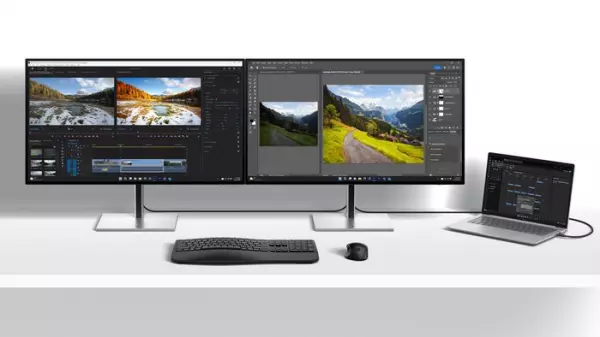 HP Series 7 Pro 31.5 Inch 4K Thunderbolt 4 Docking Monitor - 732Xk (31.5)