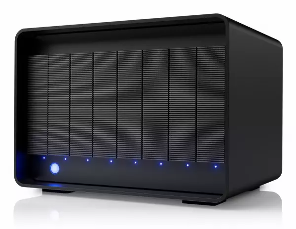 LaCie 8big Pro5 - Kiintolevyasemaryhmä - 64 Tt - 8 telineet (SATA) - Thunderbolt 5 (ulkoinen) - sekä Rescue Data Recovery Service