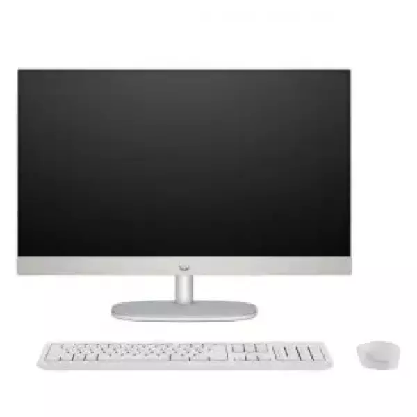 HP AiO 24-cr0334nw Ryzen 7 7730U 23.8 FHD IPS 250nits AG 16GB DDR4 3200 SSD512 Radeon Vega 8 LAN Cam1080p+IR NoOS Shell White 2Y