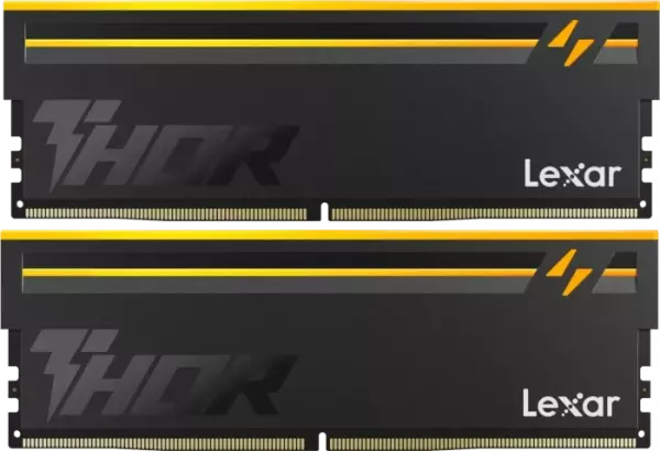 Lexar THOR RGB 2nd Gen DDR5 SDRAM 32GB kit CL38 DIMM 288-PIN