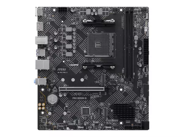 MSI Mainboard PRO B550M-B - Micro ATX - Socket AM4 - AMD B550