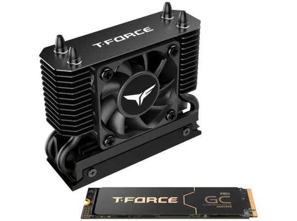 Team Group T-Force GC PRO 2TB M.2 PCI Express 5.0 x4 (NVMe) med Køler