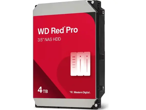 WD Red Pro WD4006FFBX - Kiintolevyasema - Enterprise - 4 Tt - sisäinen - 3.5 - SATA 6Gb/s - 7200 kierrosta/min - puskuri 256 Mt